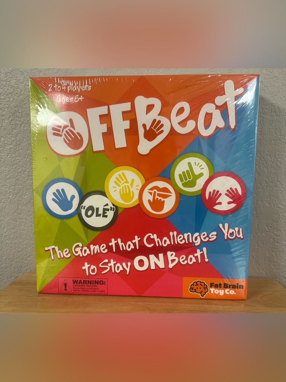 NWT OffBeat Party Game by Fat Brain Toy Co. - Multicolor
